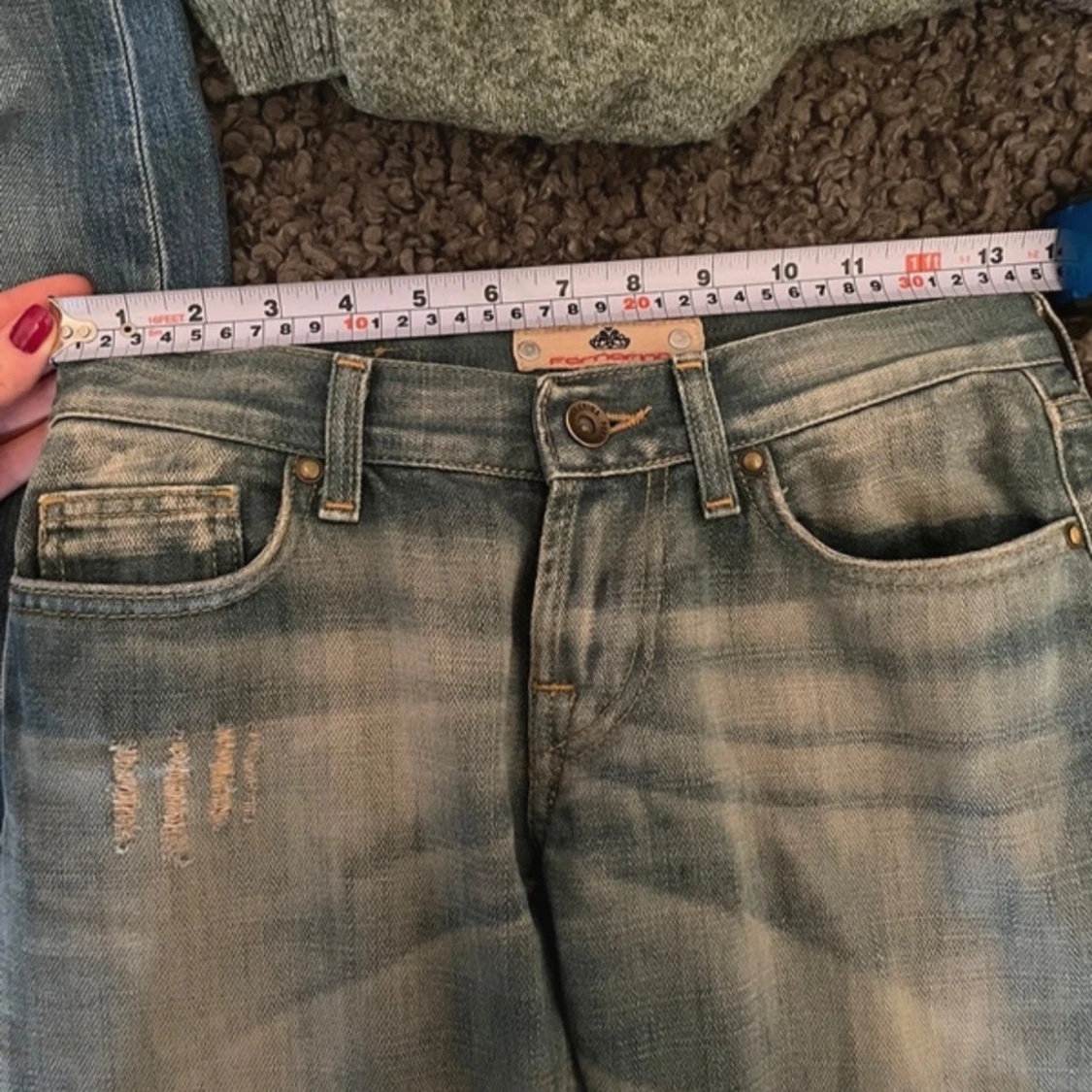 Blå jeans fornarnia  - 4