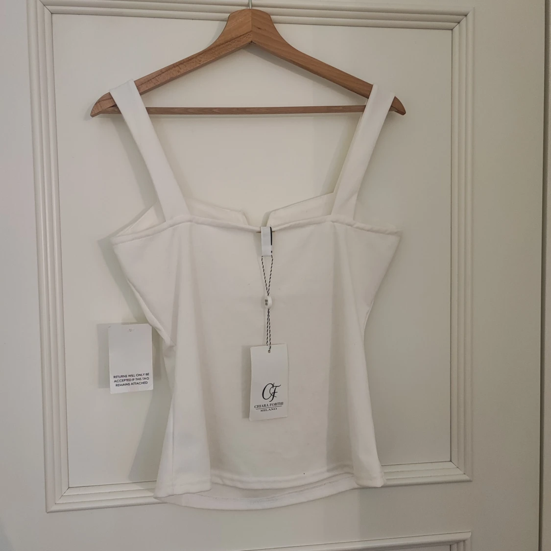 (NY) Vit linnetopp från Chiara Forthi - 90