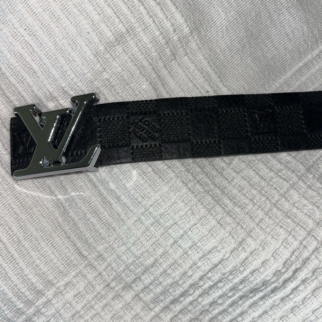 Snyggt rutat bälte  - 90