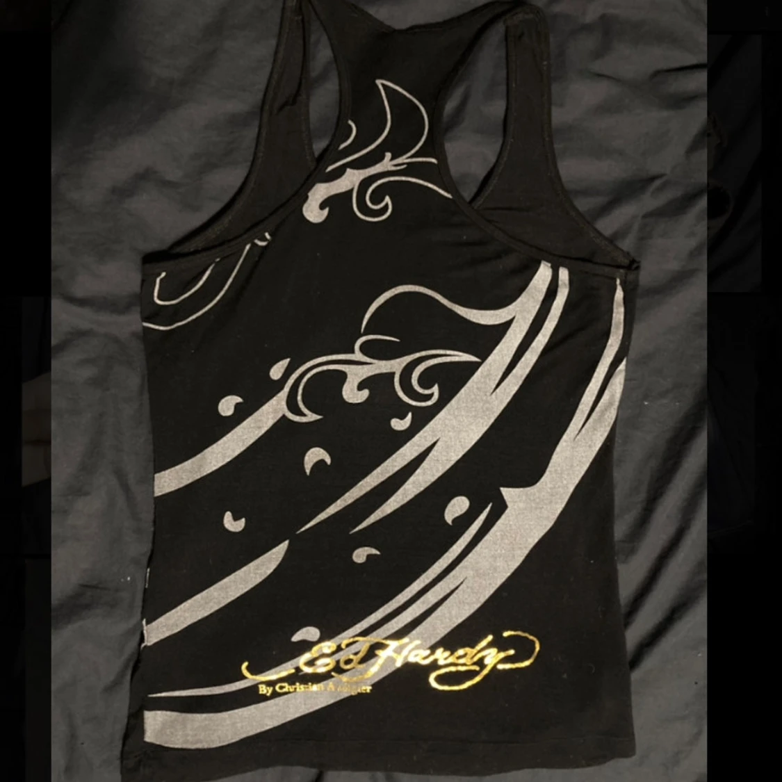 Svart linne från Ed Hardy - 90