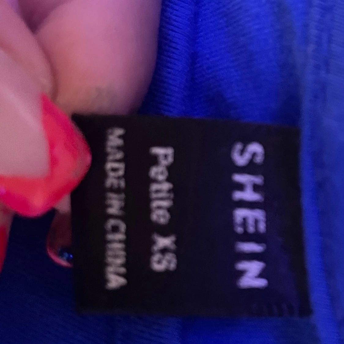 Blå långärmad topp från SHEIN - 90