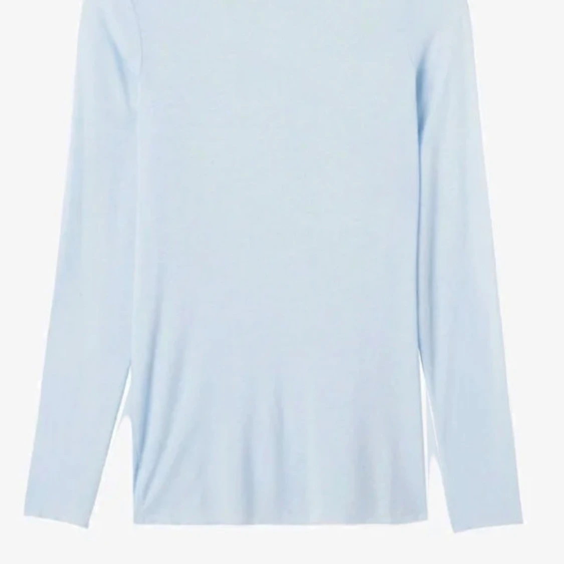 Ljusblå långärmad tröja