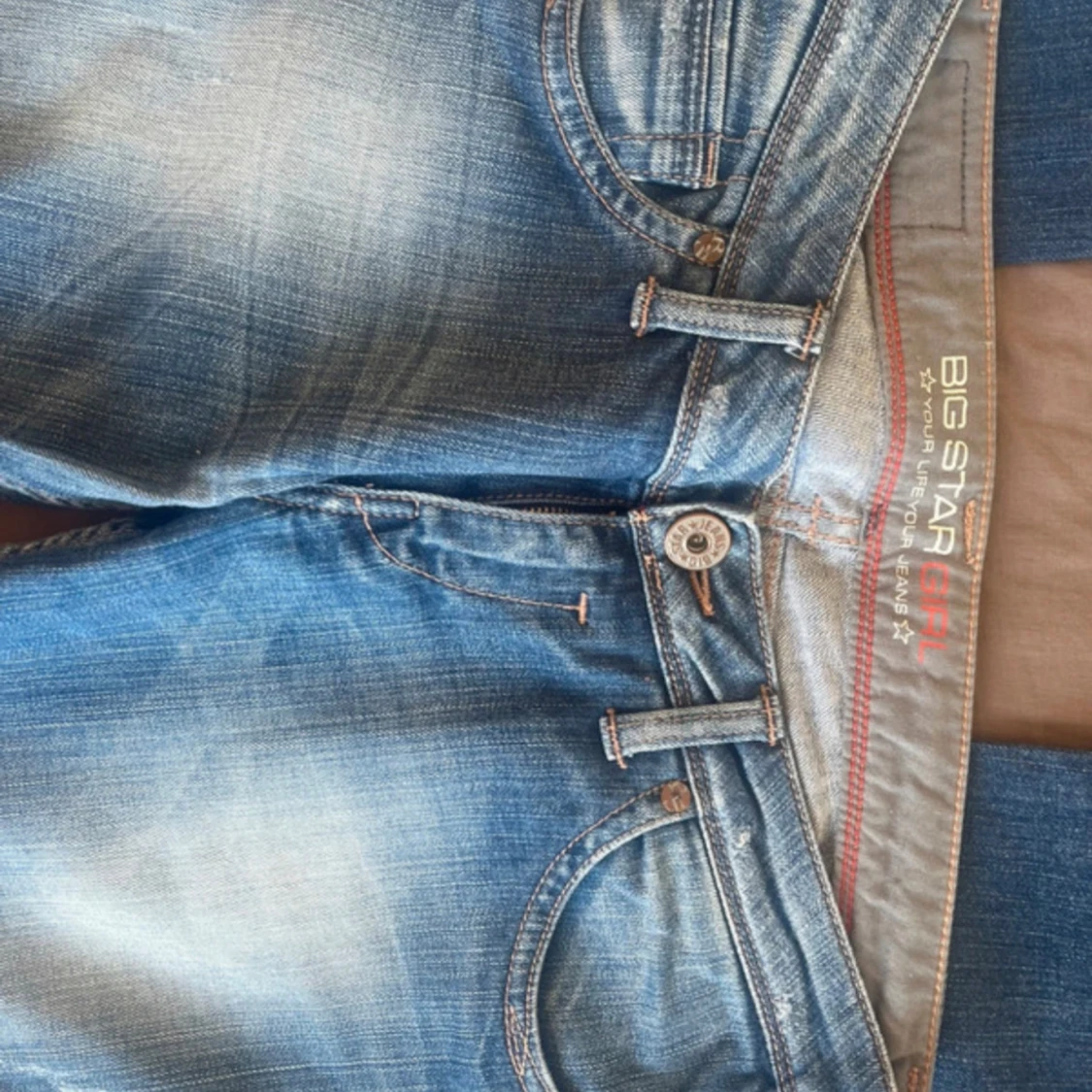 Lågmidjade jeans - 90