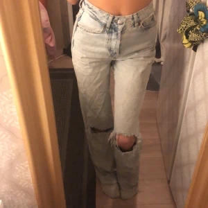 Baggy jeans  - Ljusblå baggy jeans