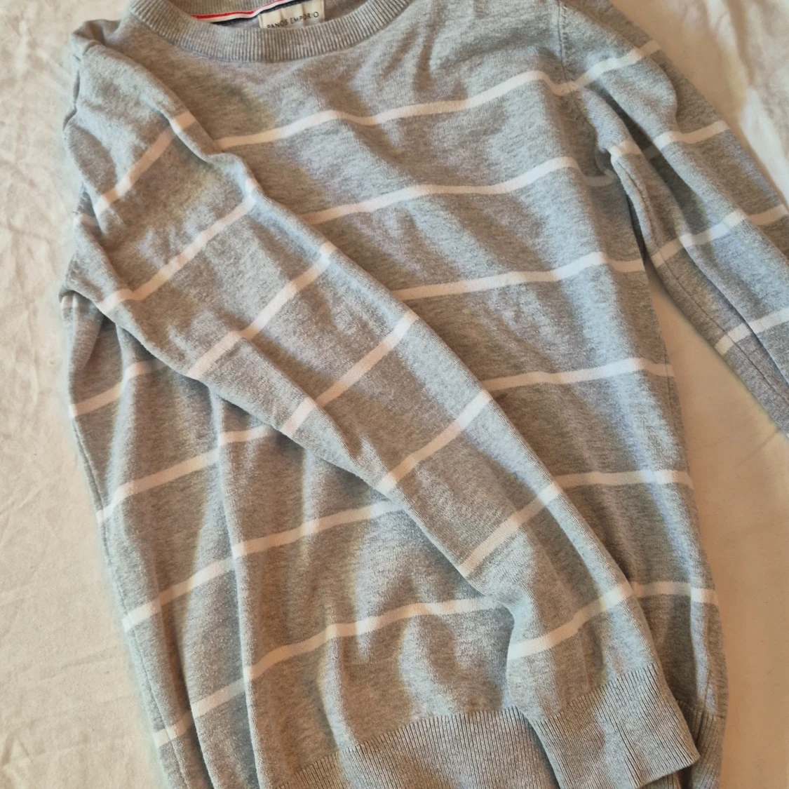 Grå randig tröja från Panos Emporio - 91