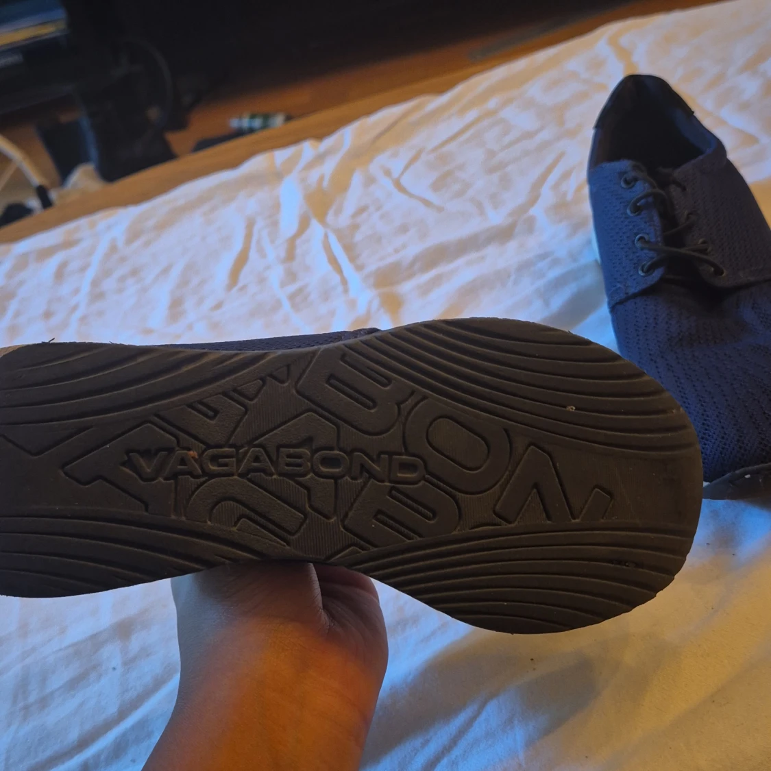 Blå sneakers från Vagabond - 91