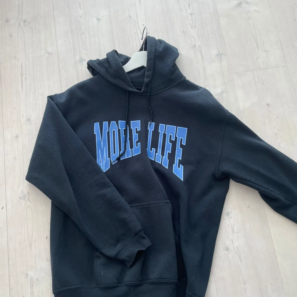 Officiell tour merch för more life. Bra skick. Passar perfekt för någon som är 174. Inte oversized, men inte skinny heller.. Hoodies.