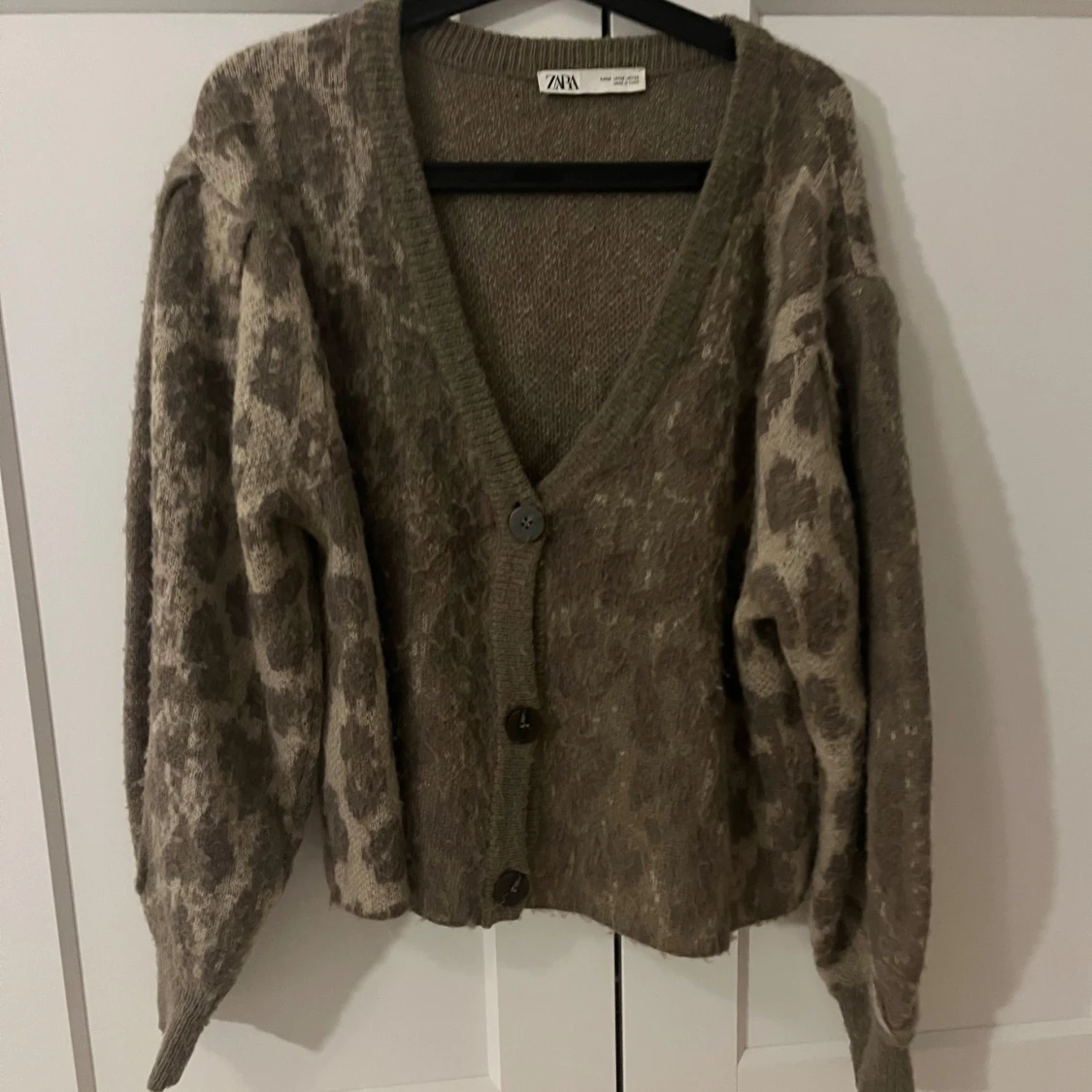 Leopardmönstrad kofta🐆