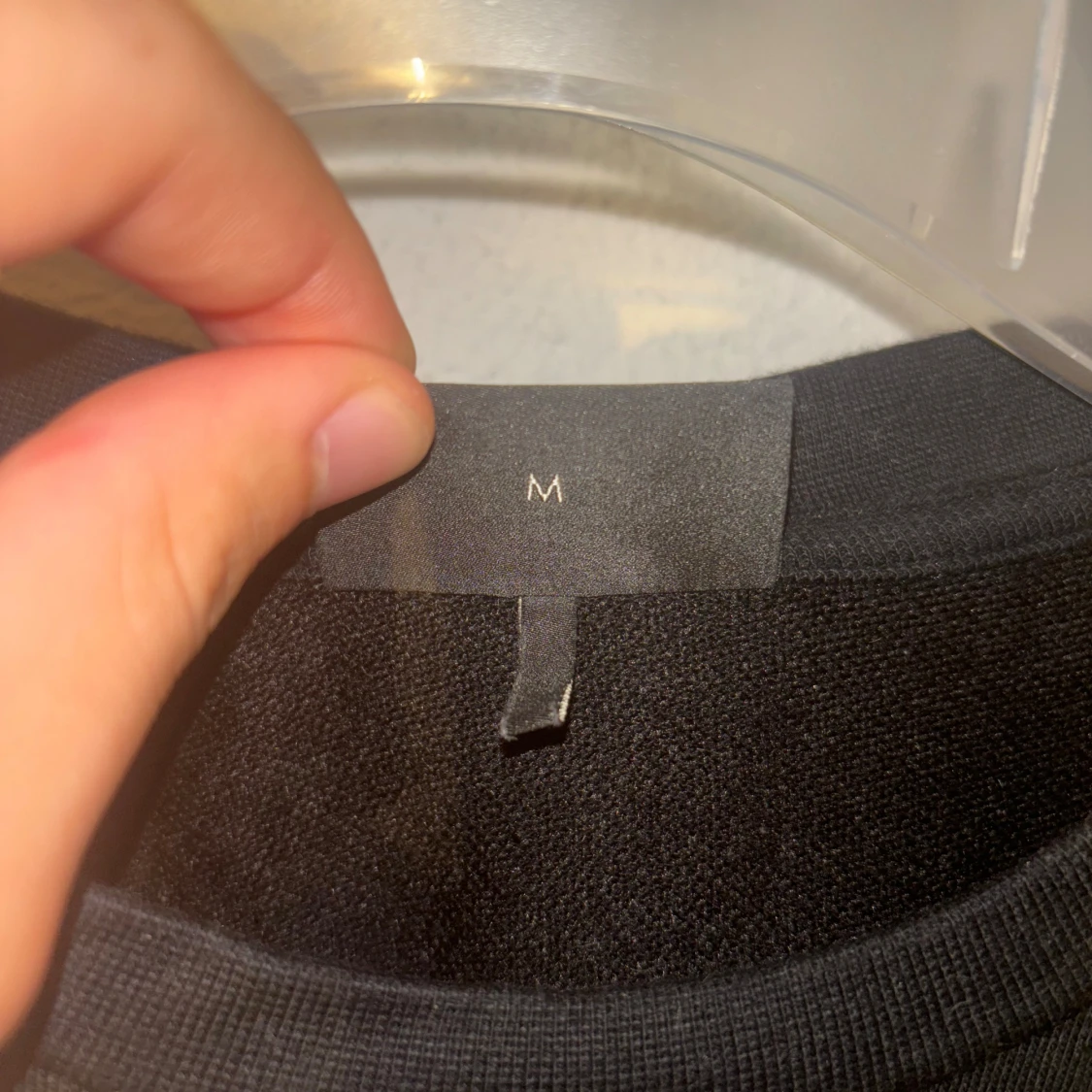 Svart långärmad tröja från Emporio Armani - 92