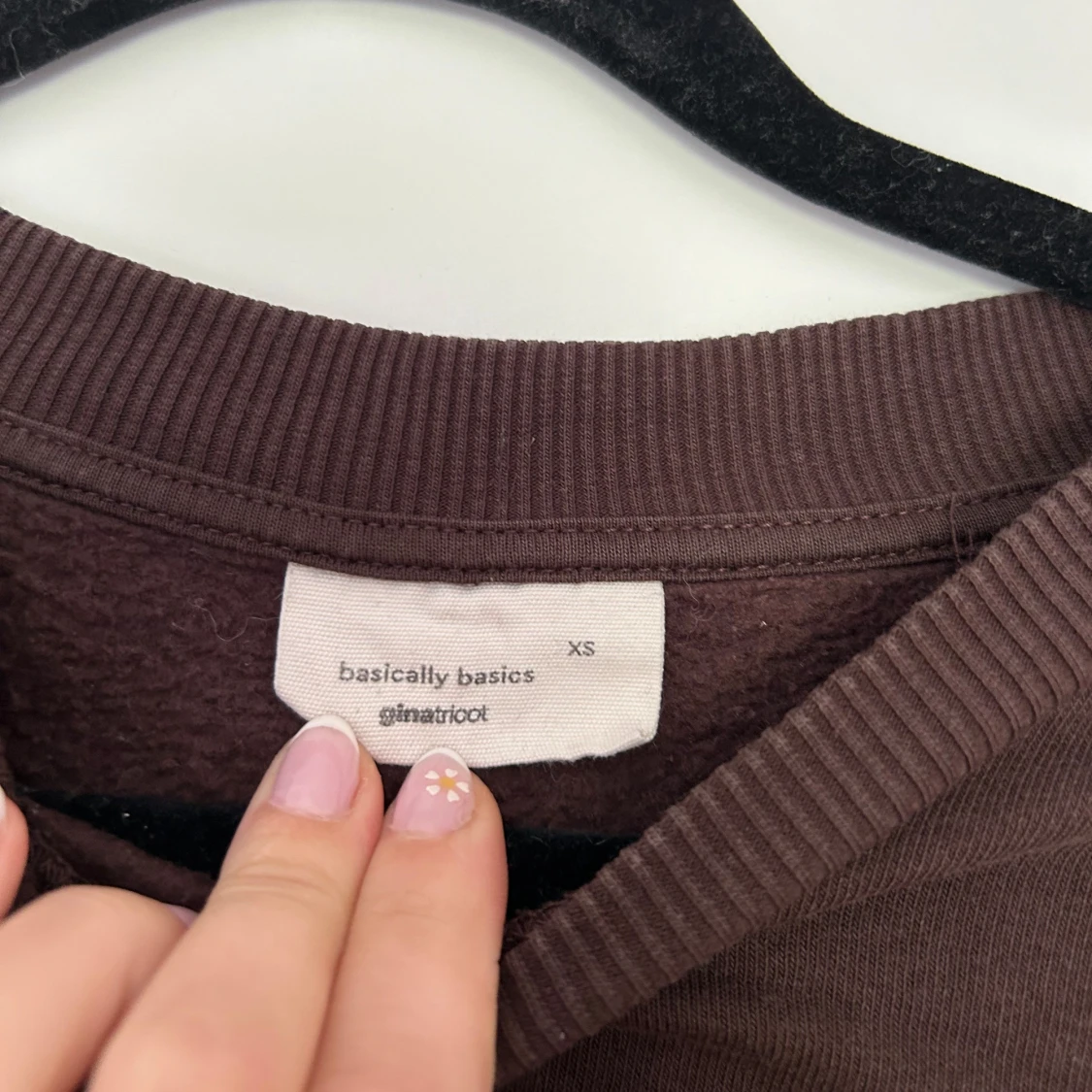 Brun sweatshirt  - 90