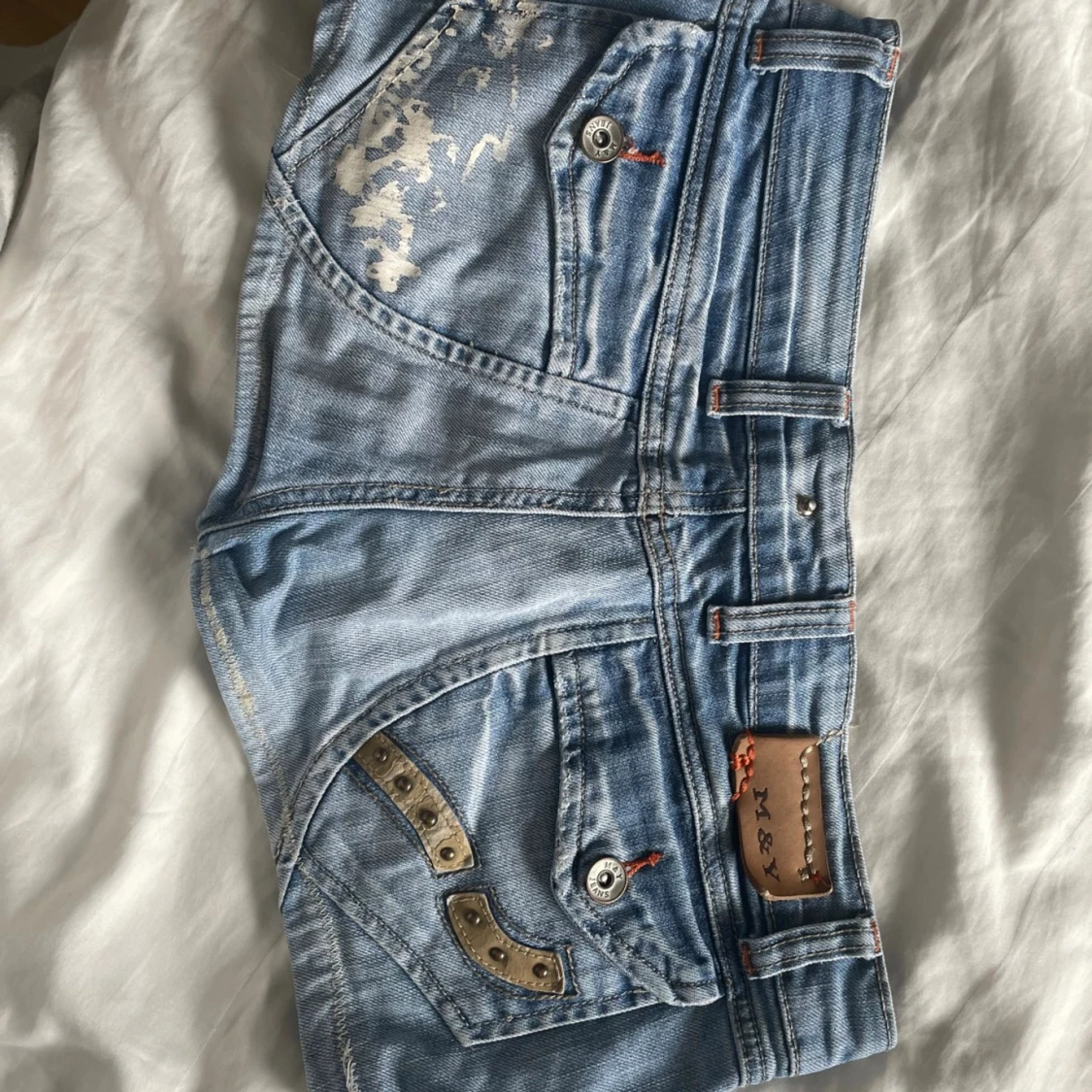 Lågmidjade shorts - 90