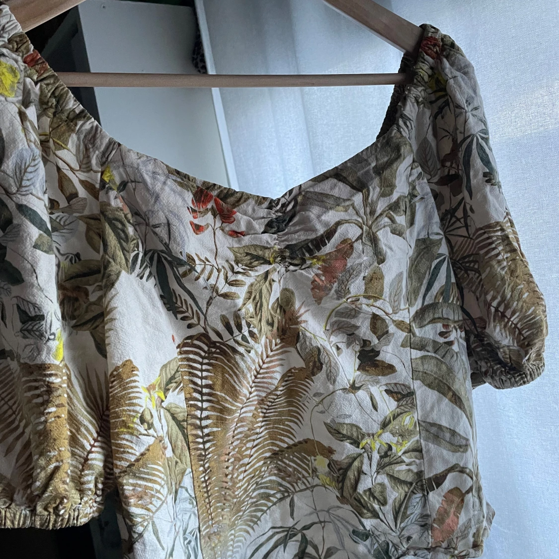Mönstrad blus