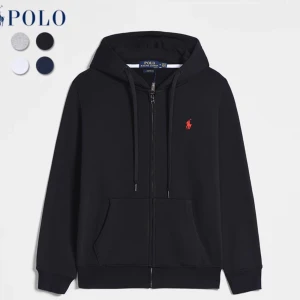 Polo zip hoodie - Oanvänd