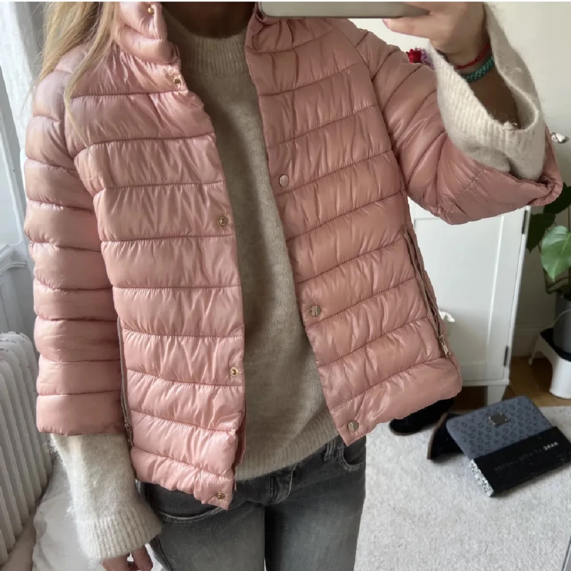 Trekvartsärmad jacka