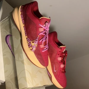 Basketskor.De är väldigt sköna och bra basketskor men jag säljer de för att jag har köpt ett par nya men de hära är lite använde och de kostade ca 1000kr men jag säljer de för 600kr.  - Sköna och bra basketskor.