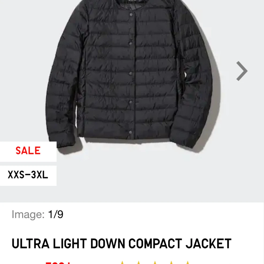 Uniqlo jacka  - 90