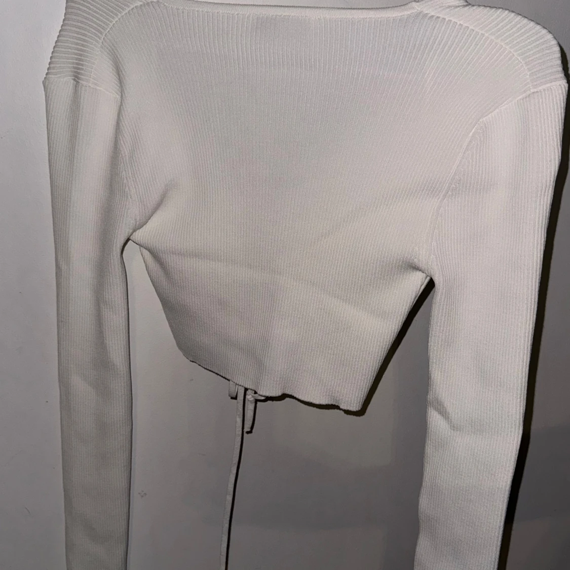 Vit ribbad topp från Dilvin - 90