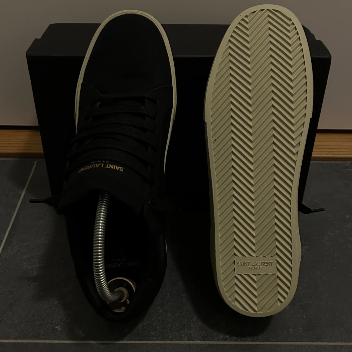 Svarta YSL skor - 90