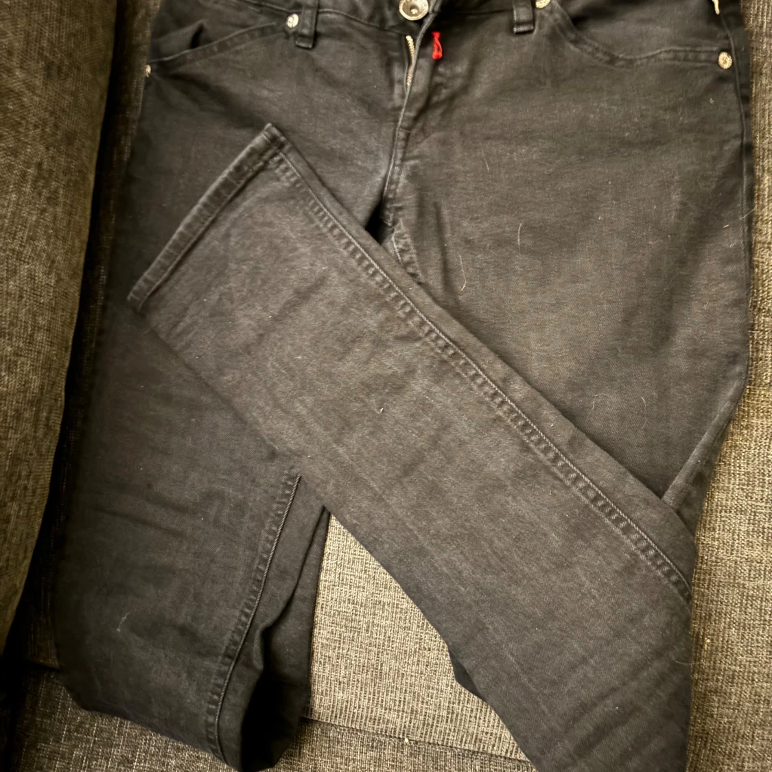 Svarta Replay jeans stl 29, låg midja - 91