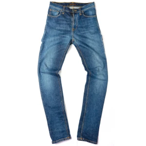 Nudie jeans - Nu säljer vi ett par feta Nudie jeans i storlek 28W 32L. Jeansen är begagnade men har inga fel eller defekter. Skick: 9/10. Nypris: ca 1500 kr. Om du har några frågor, tveka inte att kontakta oss! ( självtagna bilder )