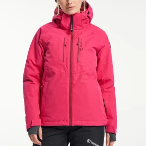 Cerise rosa Tenson skidjacka  - Rosa skidjacka från tenson. Använd 2 skidveckor. Är i mycket bra skick. Köpt för 2200kr
