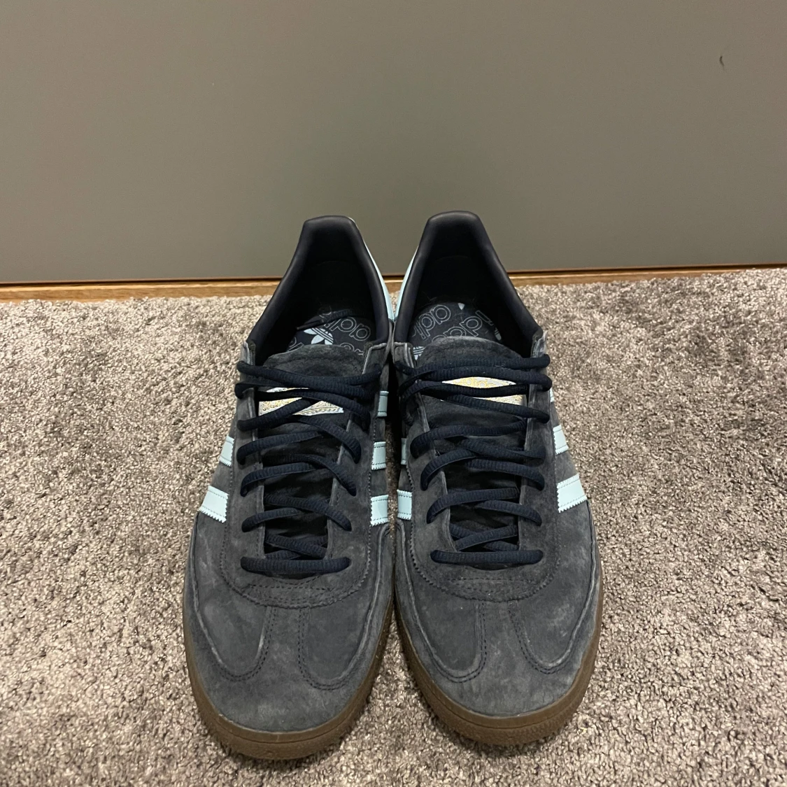 Adidas Spezial i mörkblå mocka - 1