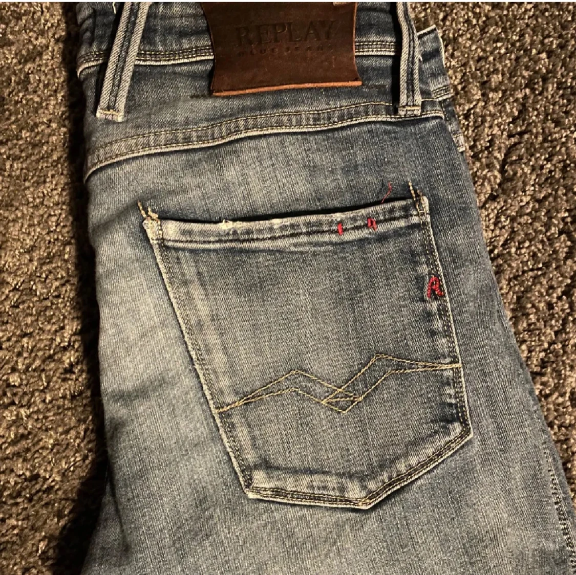 Blå jeans från Replay - 91