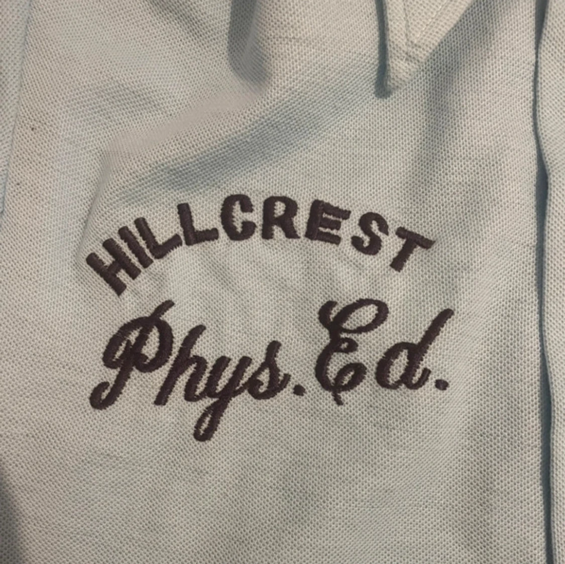 Ljusblå pikétröja  - 3