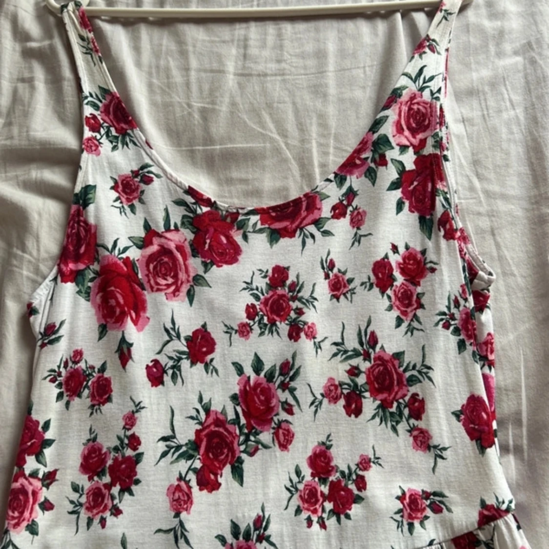 Blommig sommarplaysuit - 90