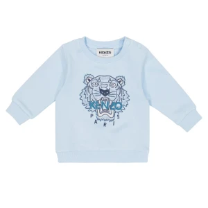 Kenzo tröja - Säljer en Kenzo tröja i färgen baby blue, storlek 152. Använd fåtal gånger och har på senaste bara hängt och tagit plats i garderoben. Mycket fint skick, inga defekter. Vid frågor är det bara att höra av sig!