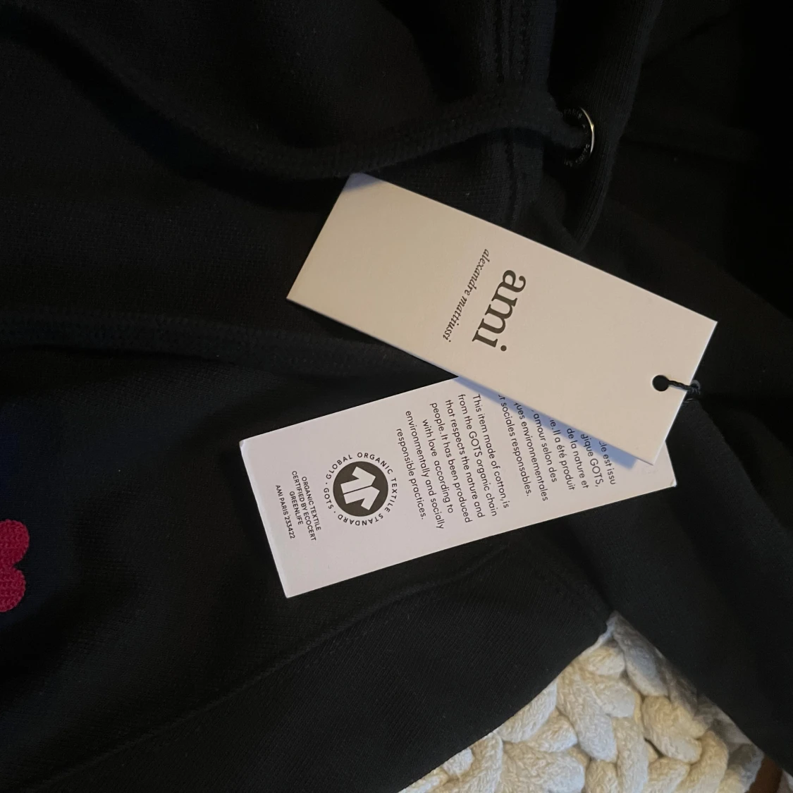 Svart hoodie från Ami - 91