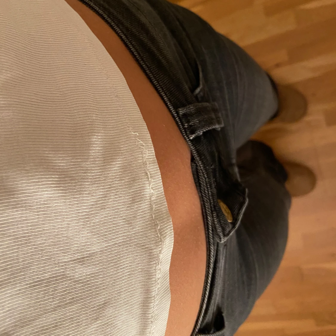 Vit kortärmad topp från Zara - 91