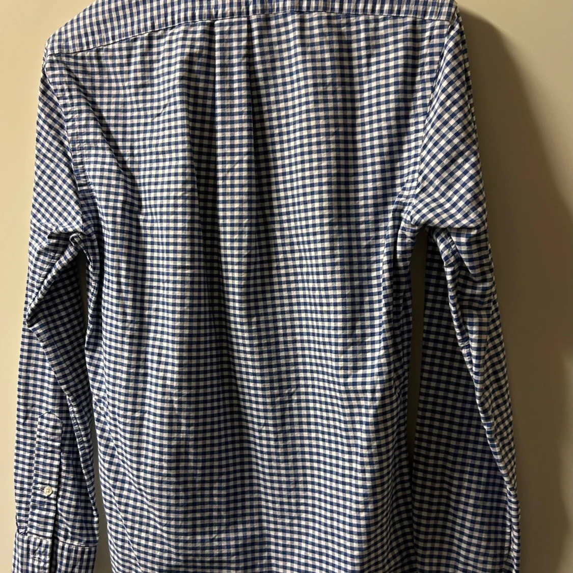 Blå och vit rutig skjorta från Ralph Lauren stl S - 93