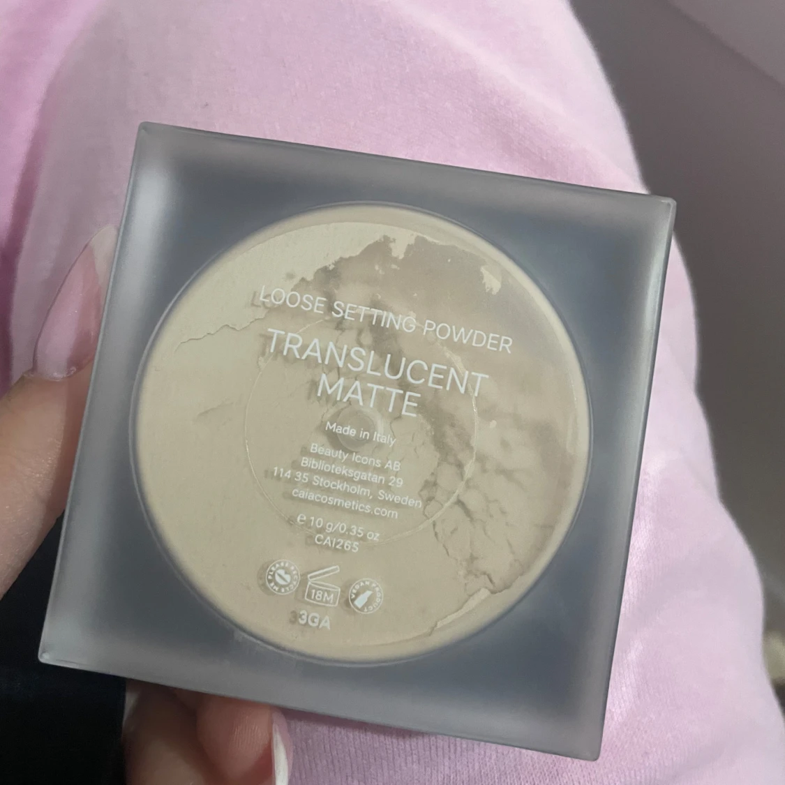 Translucent Matte Loose Setting Powder från CAIA - 90