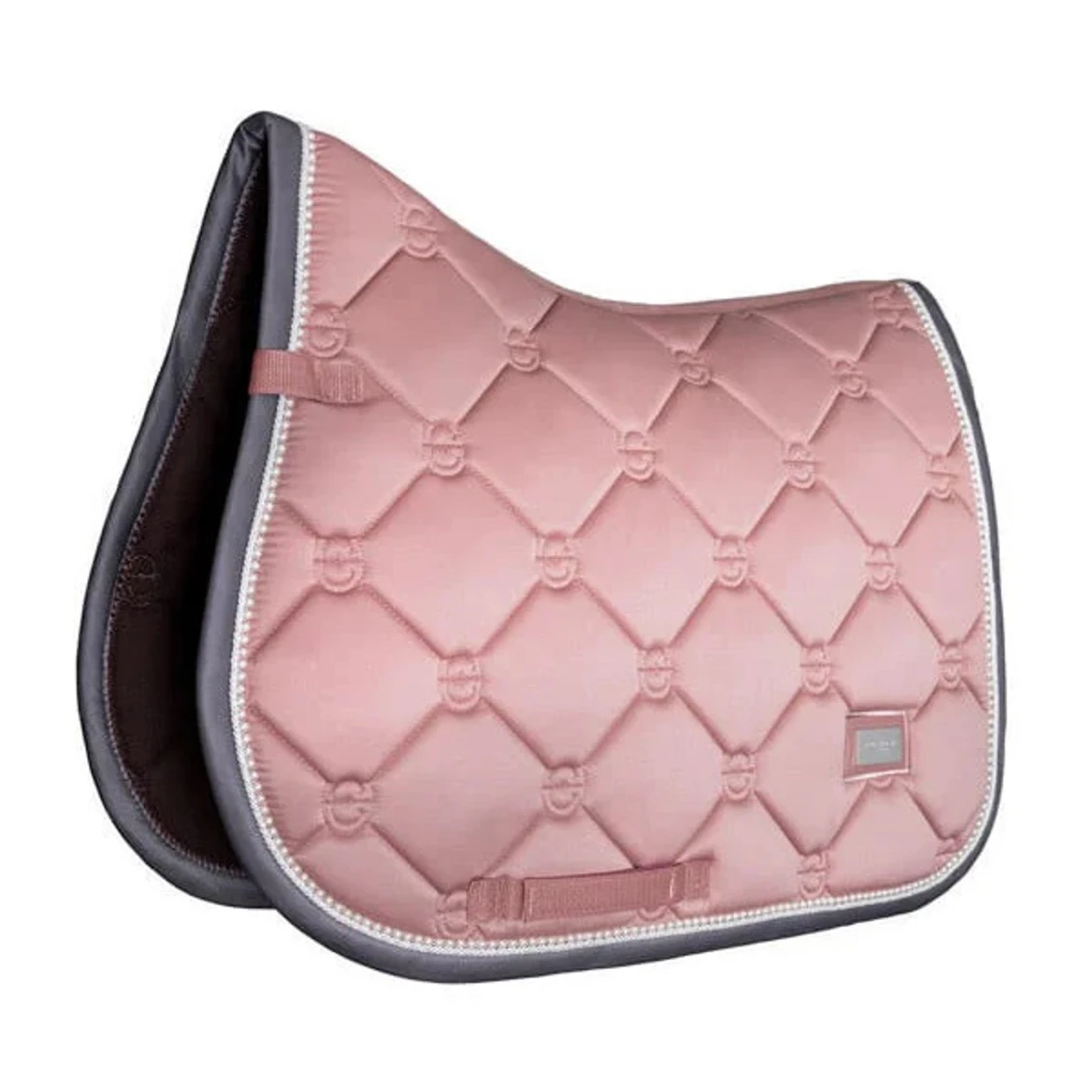 Rosa pink pearl equestrian schabrak  - 92