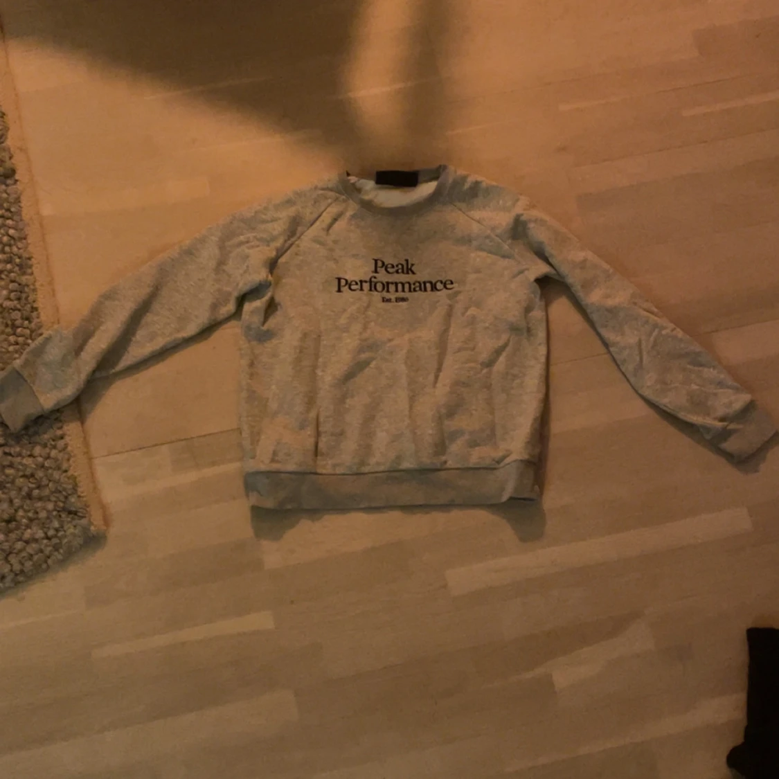 Grå sweatshirt från Peak Performance