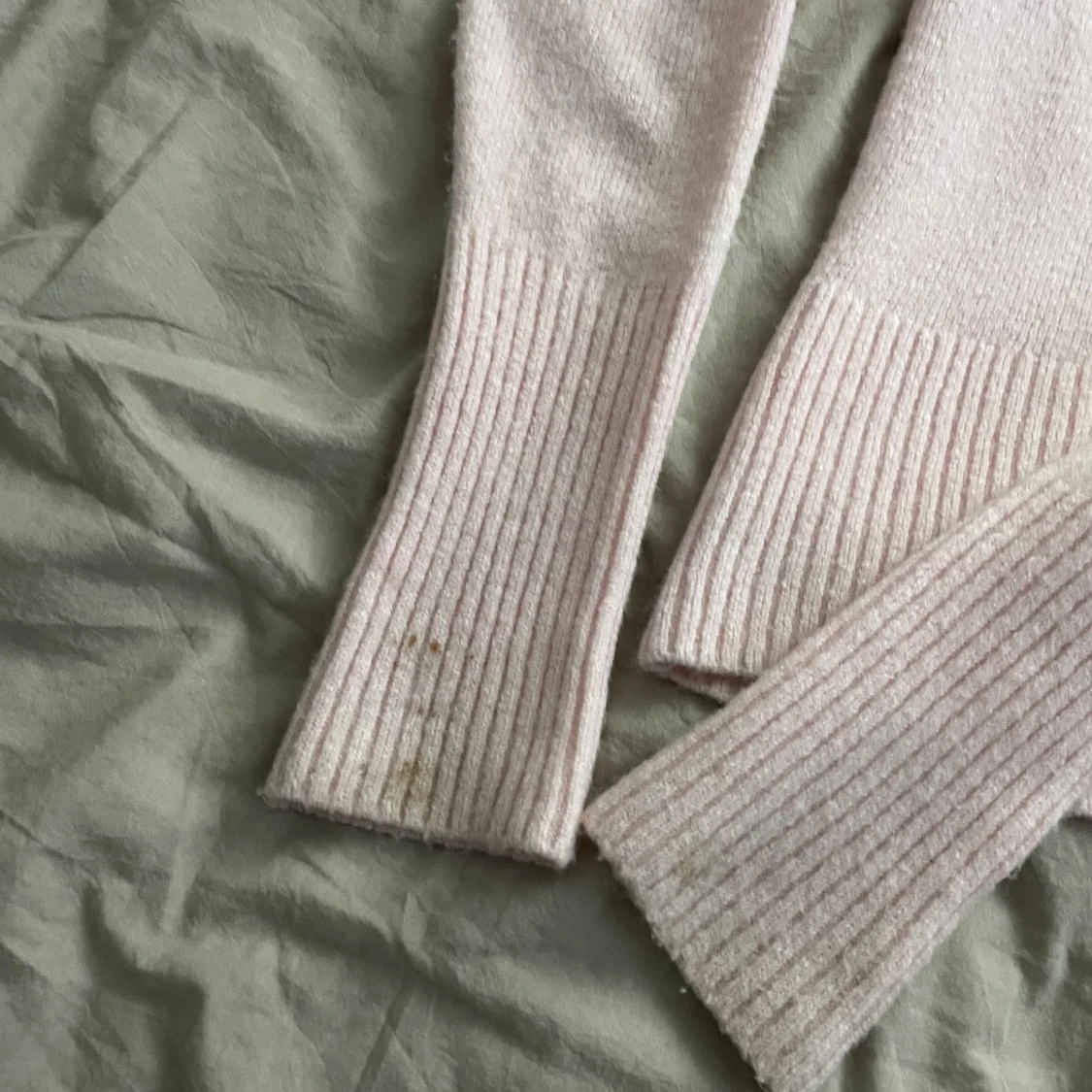 Rosa stickad tröja - 2