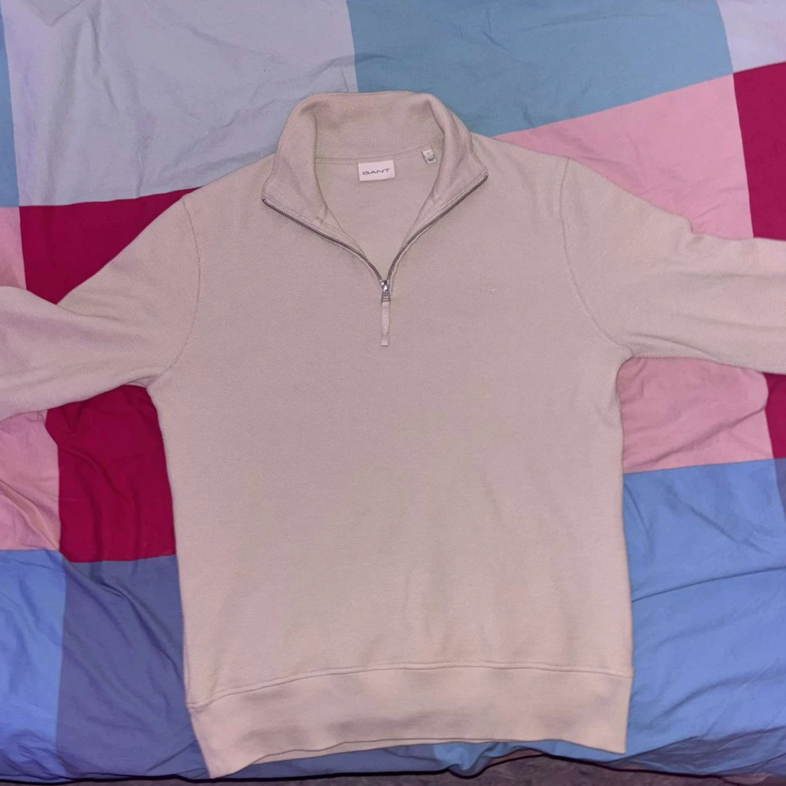 Waffle texture, Gant halfzip 