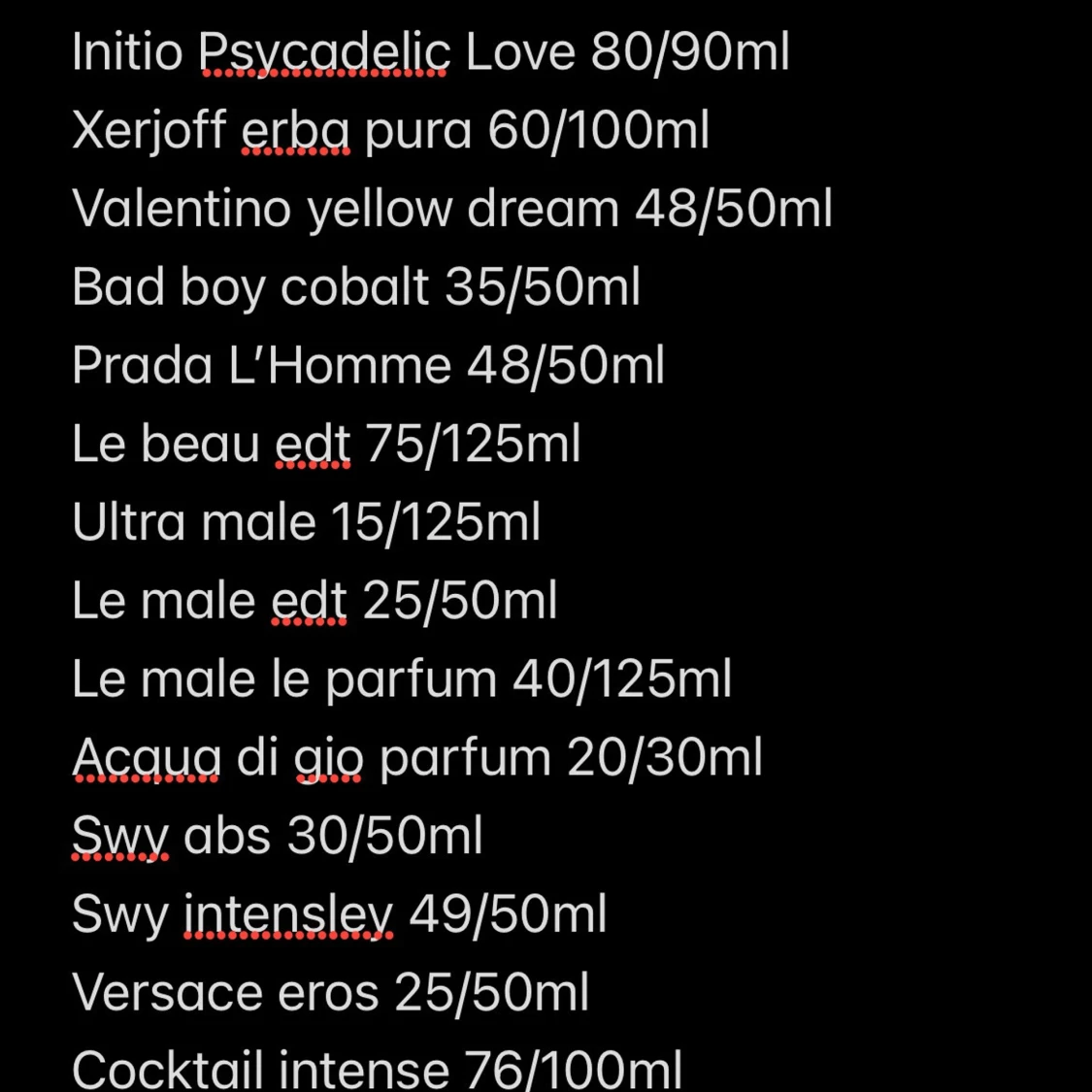 Säljer/byter saker i min  Parfymkollektion  - 3