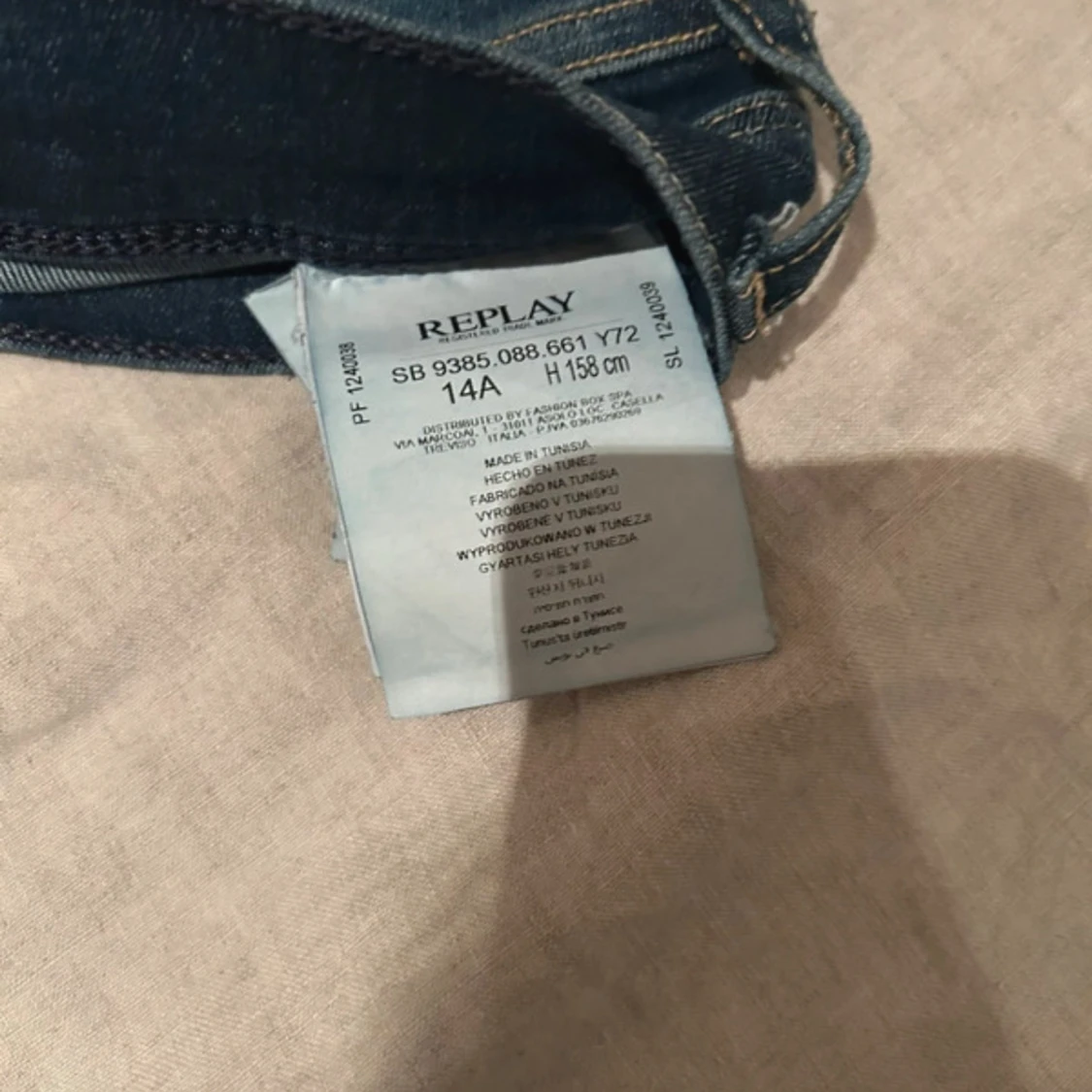 Blåa Replay jeans - 3