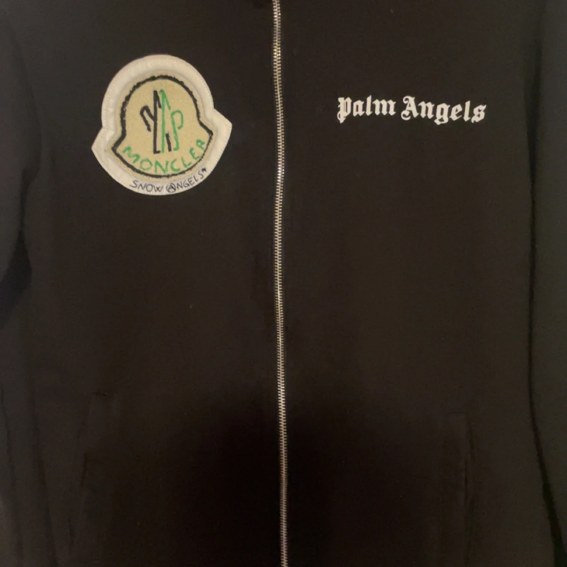 Svart jacka från Moncler x Palm Angels - 1