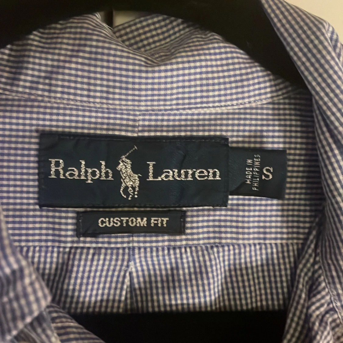 Blå rutig skjorta från Ralph Lauren - 1