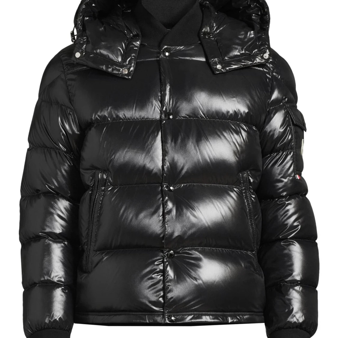 Moncler puffer maljasset svart
