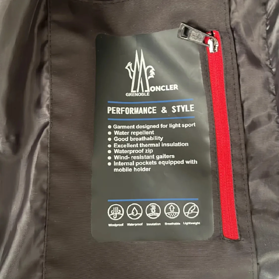 Svart dunväst från Moncler - 91