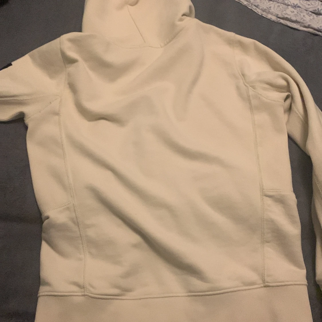 Beige huvtröja från Calvin Klein Jeans