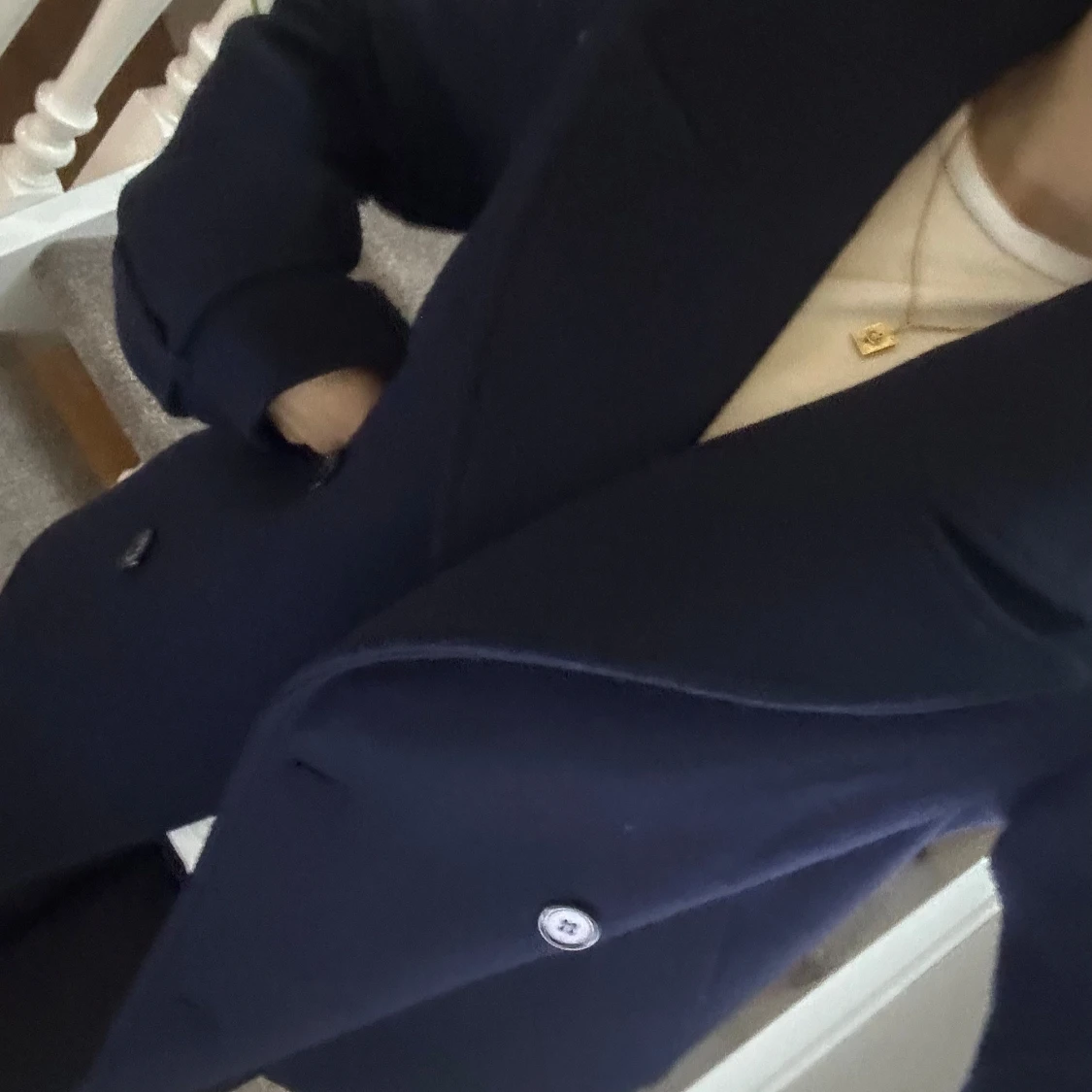 Mörkblå kappa från Nelly - 91