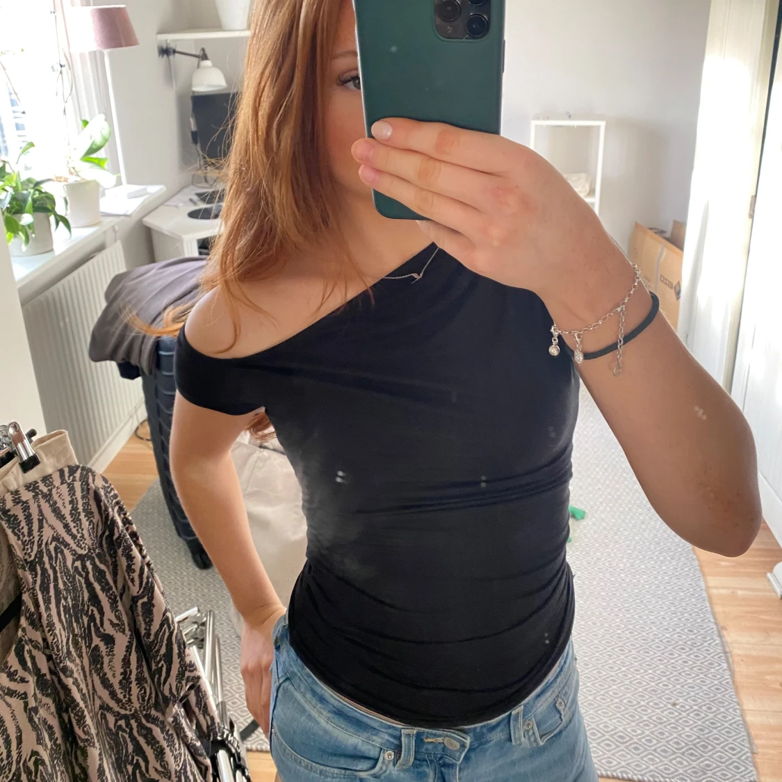 Topp med en ärm - 90