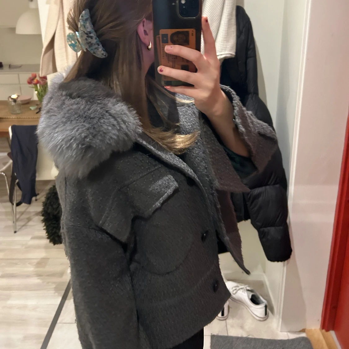 Grå Meotine jacka - 90