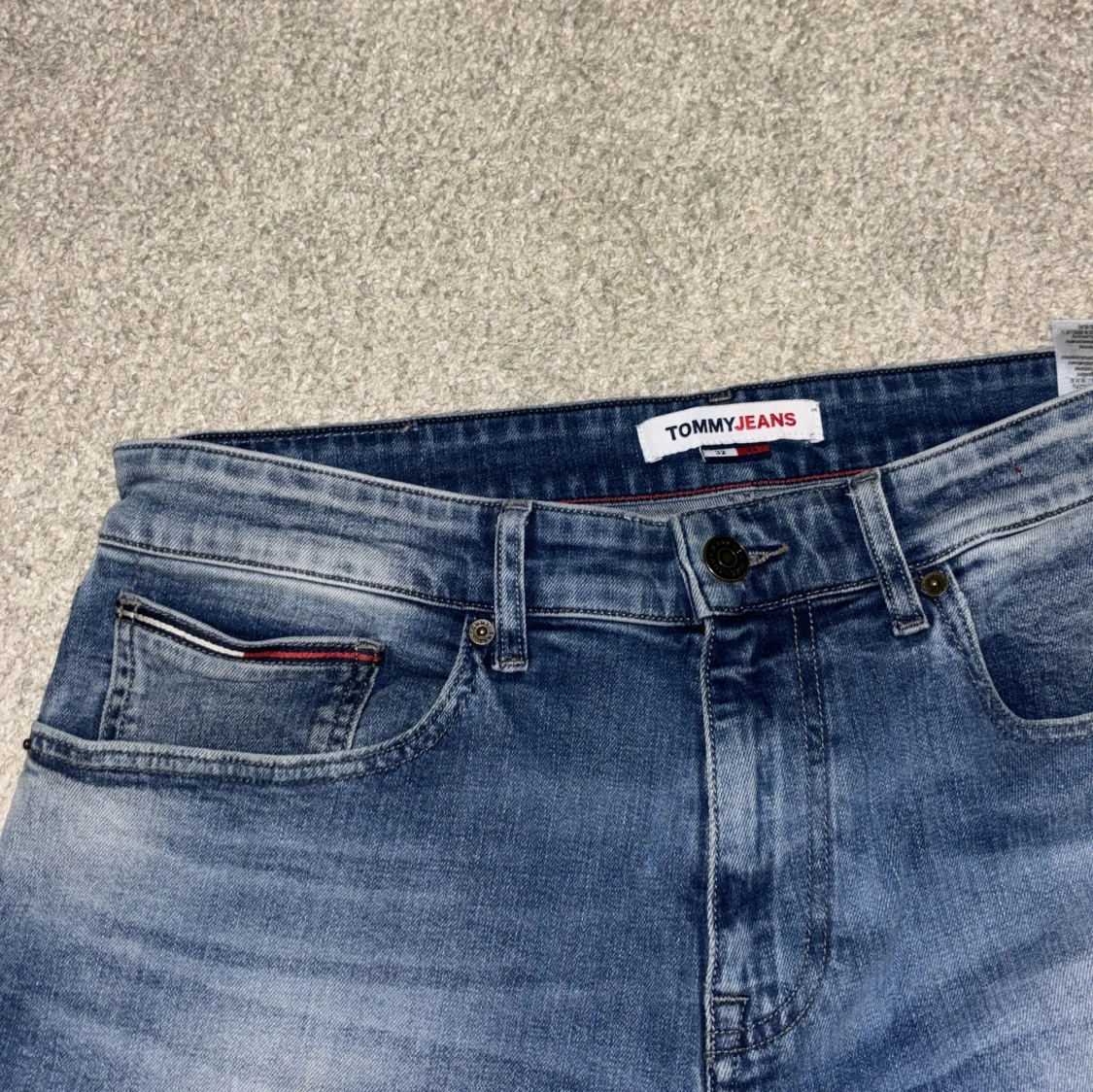 Tommy Hilfiger Jeans Blåa - 92