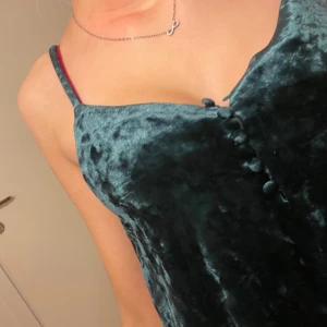 Sammet linne - Xs, nyskick